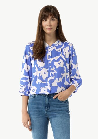 comma casual identity Blouse in Blue: front