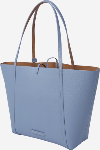 Shopper di ARMANI EXCHANGE in blu: frontale