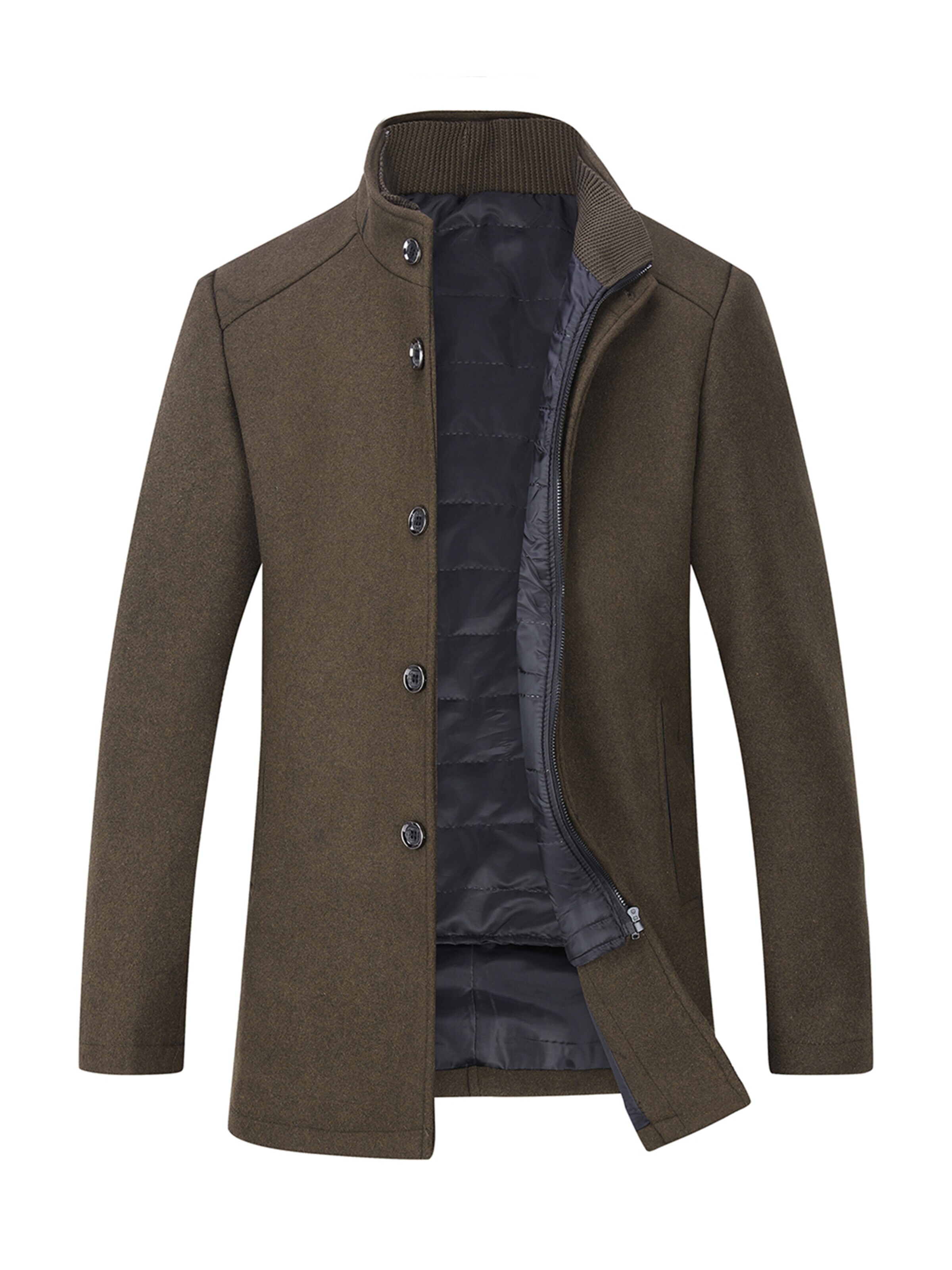 YOUTHUP Winter Coat in Brown