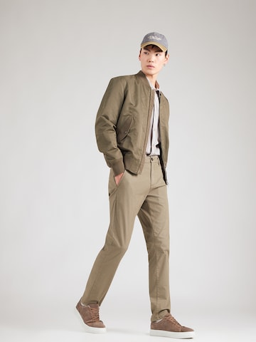 GABBA Szabványos Chino nadrág 'Paul K3280 Dale' - zöld