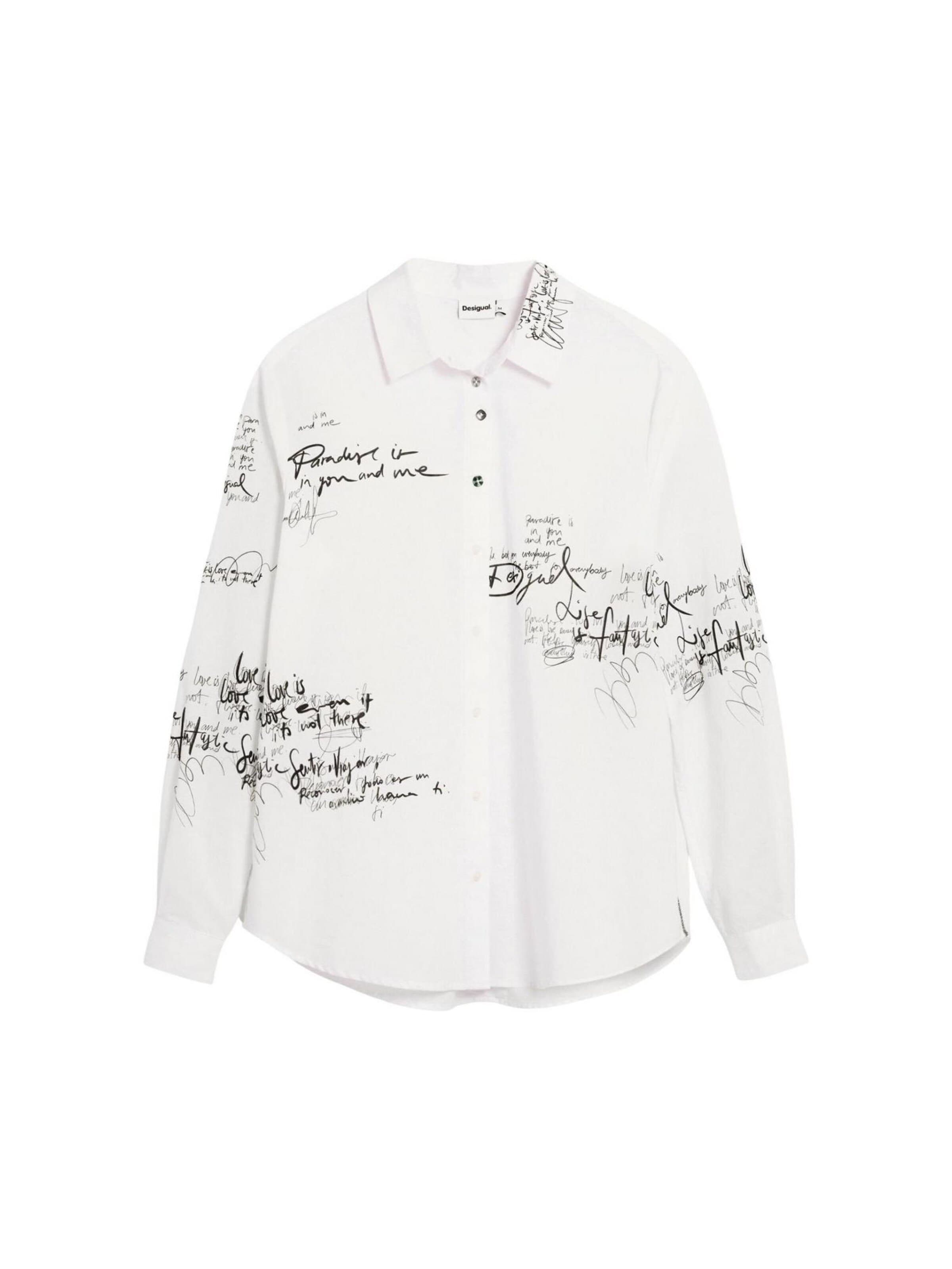 Desigual - Blusa '26SWCW09' en blanco: frente