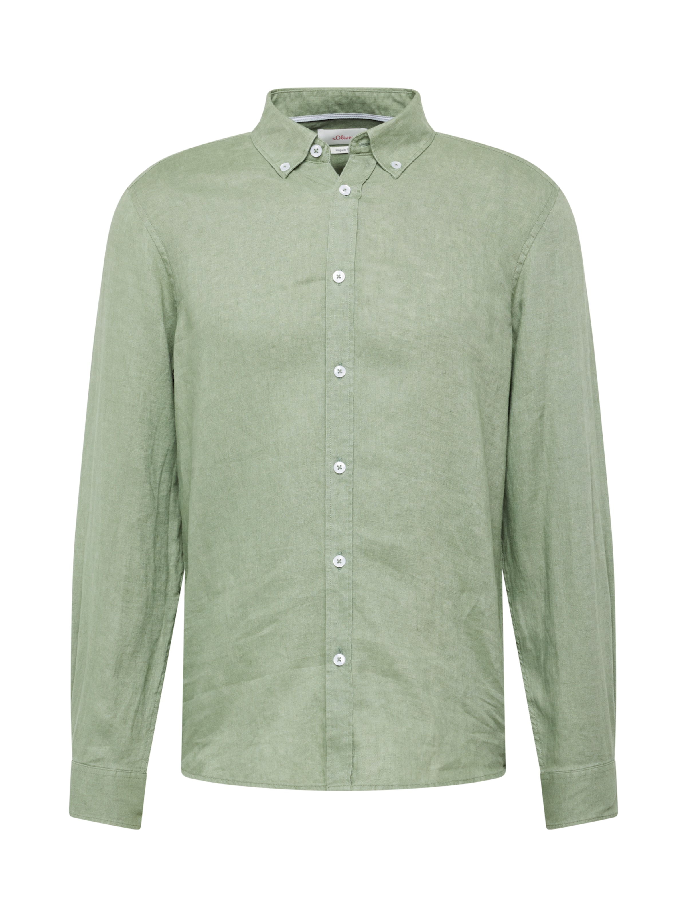 Chemise s.Oliver en vert : devant