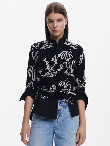 Desigual Pulóver - fekete: elől