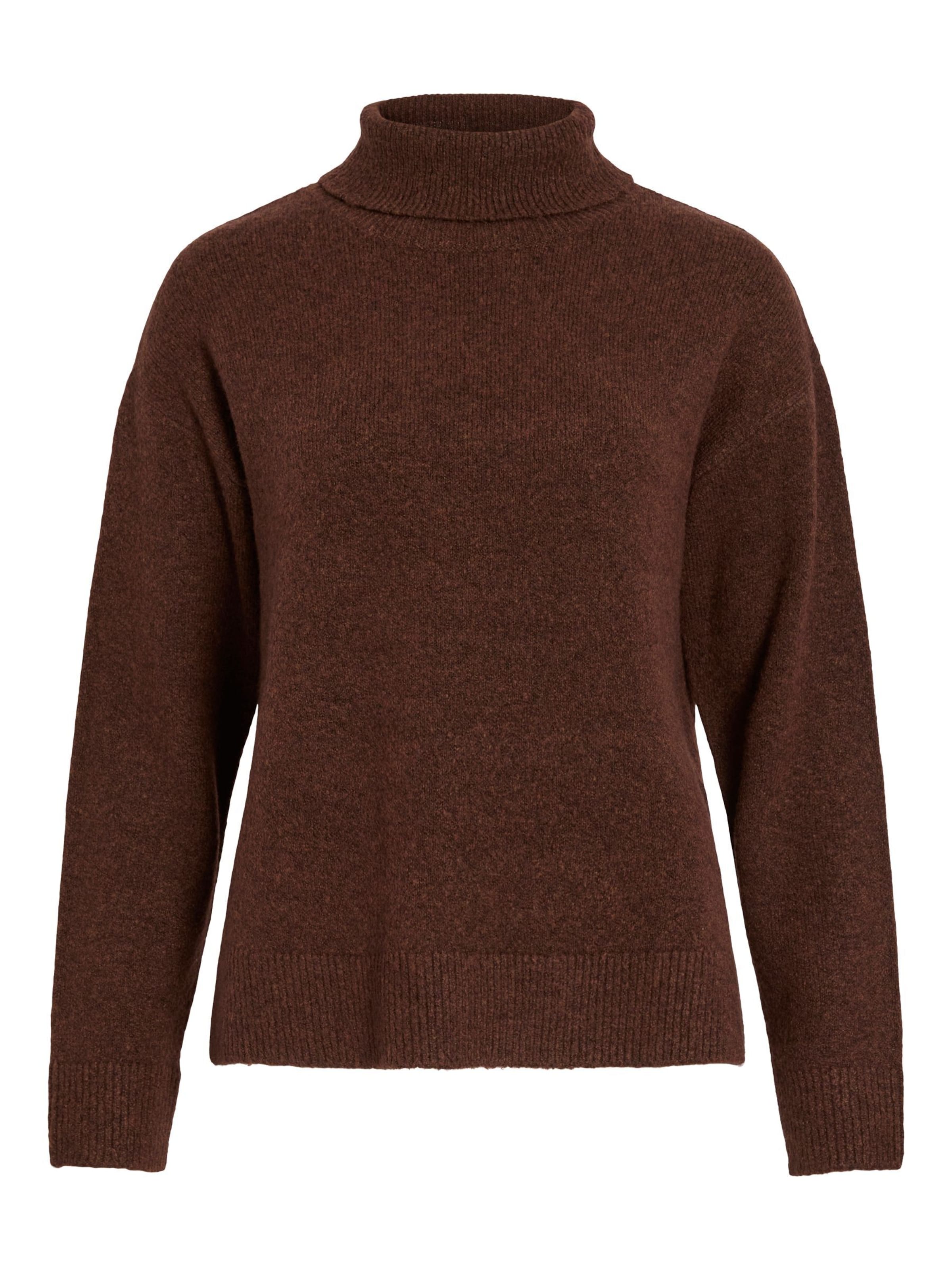VILA Pullover 'ELLIE' i brun, Produktvisning