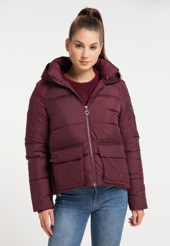 MYMO Between-Season Jacket in Red: front