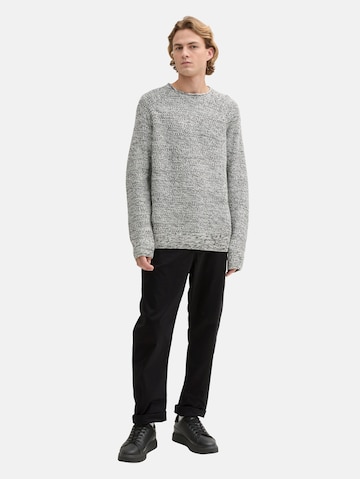 TOM TAILOR DENIM Loose fit Trousers in Black