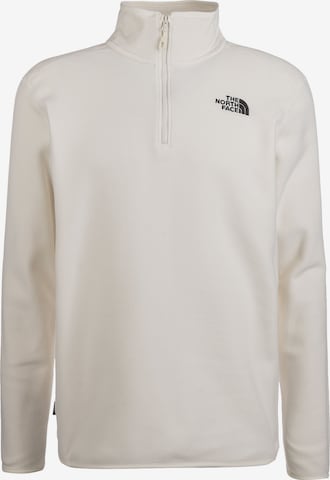 THE NORTH FACE Athletic Sweater '100 Glacier' in White: front