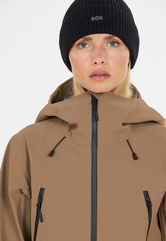 SOS Sports jacket 'Hoverla' in Brown