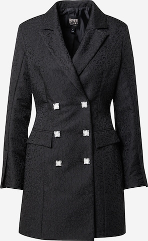 juoda River Island Suknelė: priekis