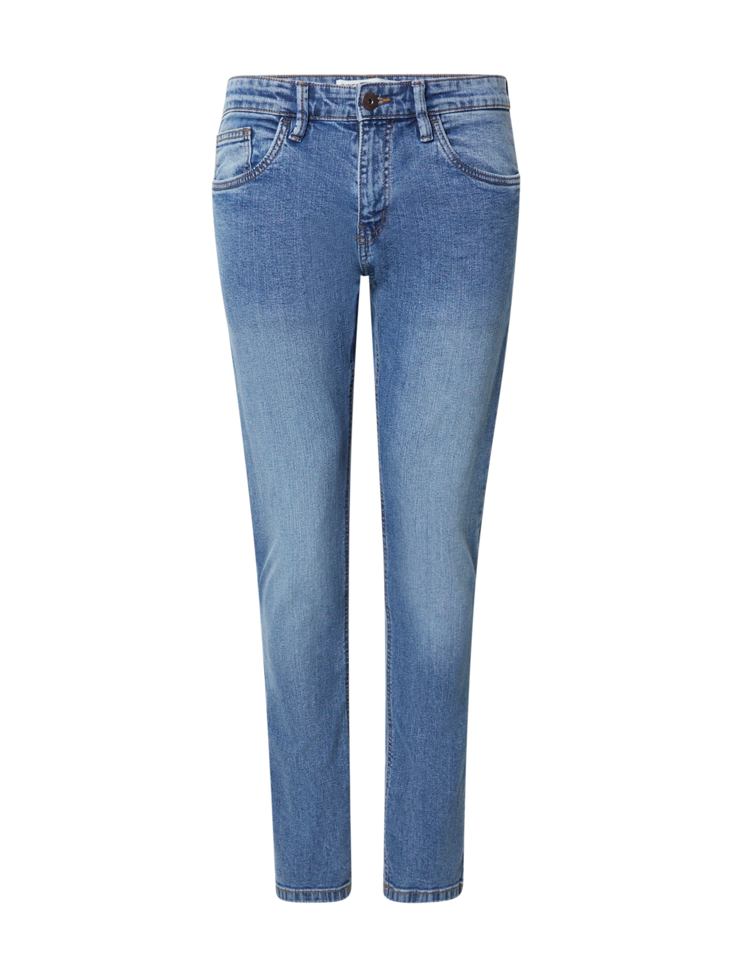 INDICODE JEANS Slimfit Farmer 'Pittsburgh' - kék: elől