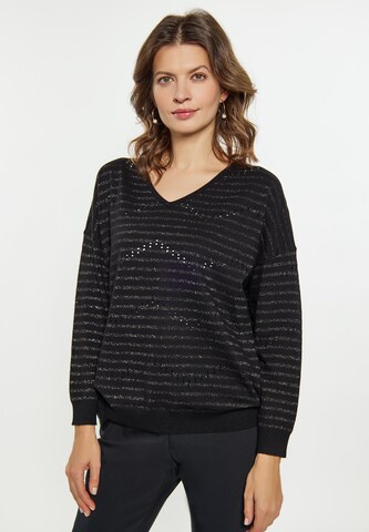 usha BLACK LABEL Sweater in Black: front