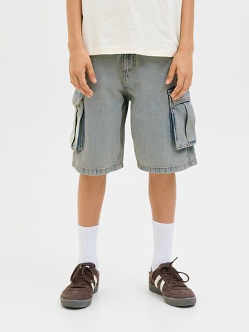 Baggy Jean 'JJIALEX' Jack & Jones Junior en bleu : devant