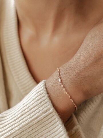 Hey Happiness Armband 'Perlenzauber' in Gold