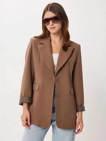 Happiness İstanbul Winter Jacket 'Jacken' in Brown: front