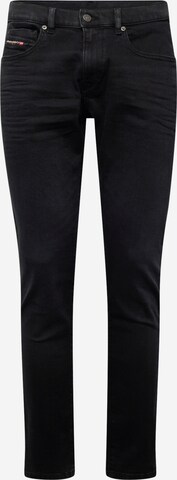 DIESEL Slim fit Jeans 'STRUKT' in Black: front