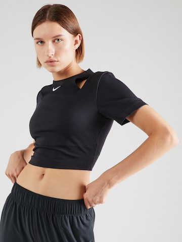 Nike Sportswear Футболка в Черный: спереди