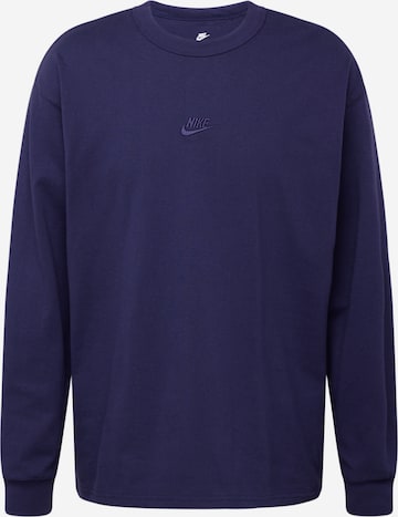 T-Shirt Nike Sportswear en violet : devant