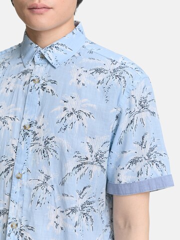 TOM TAILOR Regular Fit Hemd in Blau