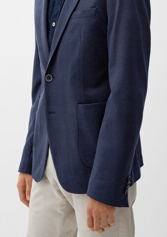 Coupe regular Veste de costume s.Oliver BLACK LABEL en bleu