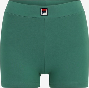 FILA Slimfit Housut 'LIMES ' värissä vihreä: etupuoli