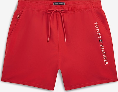 S dydžio Maudymosi trumpikės iš Tommy Hilfiger Underwear, spalva – tamsiai mėlyna / vyšninė spalva / balta, Prekių apžvalga