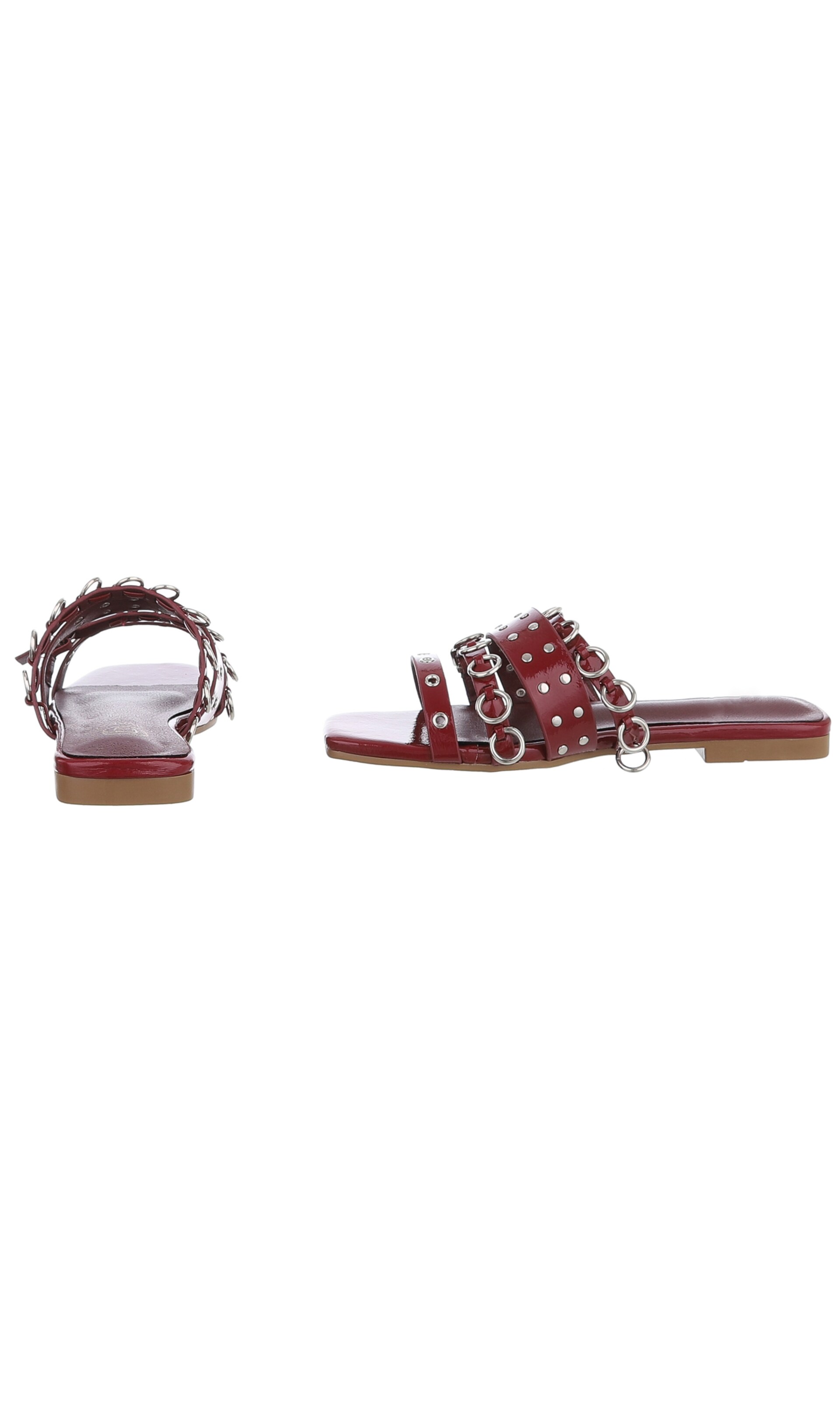 Ital-Design Mules in Red