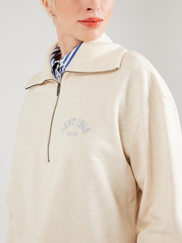 GANT Sweatshirt i beige