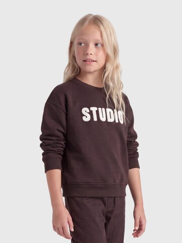 KIDS ONLY GIRL Majica 'KOGSWEAT' | rjava barva