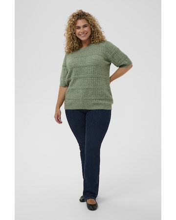 Pull-over 'KCminia' KAFFE CURVE en vert