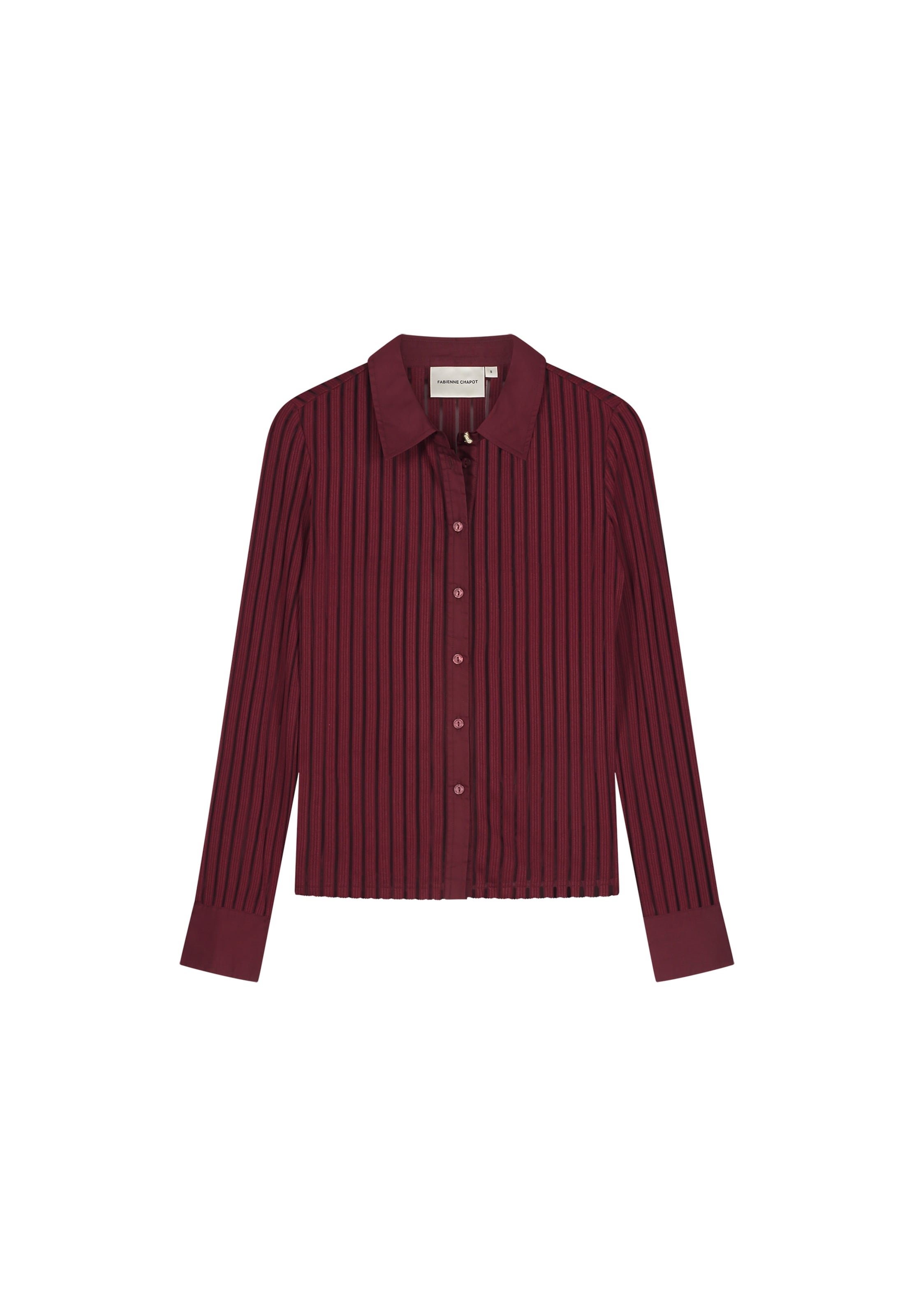 Fabienne Chapot Blouse in Rood: voorkant