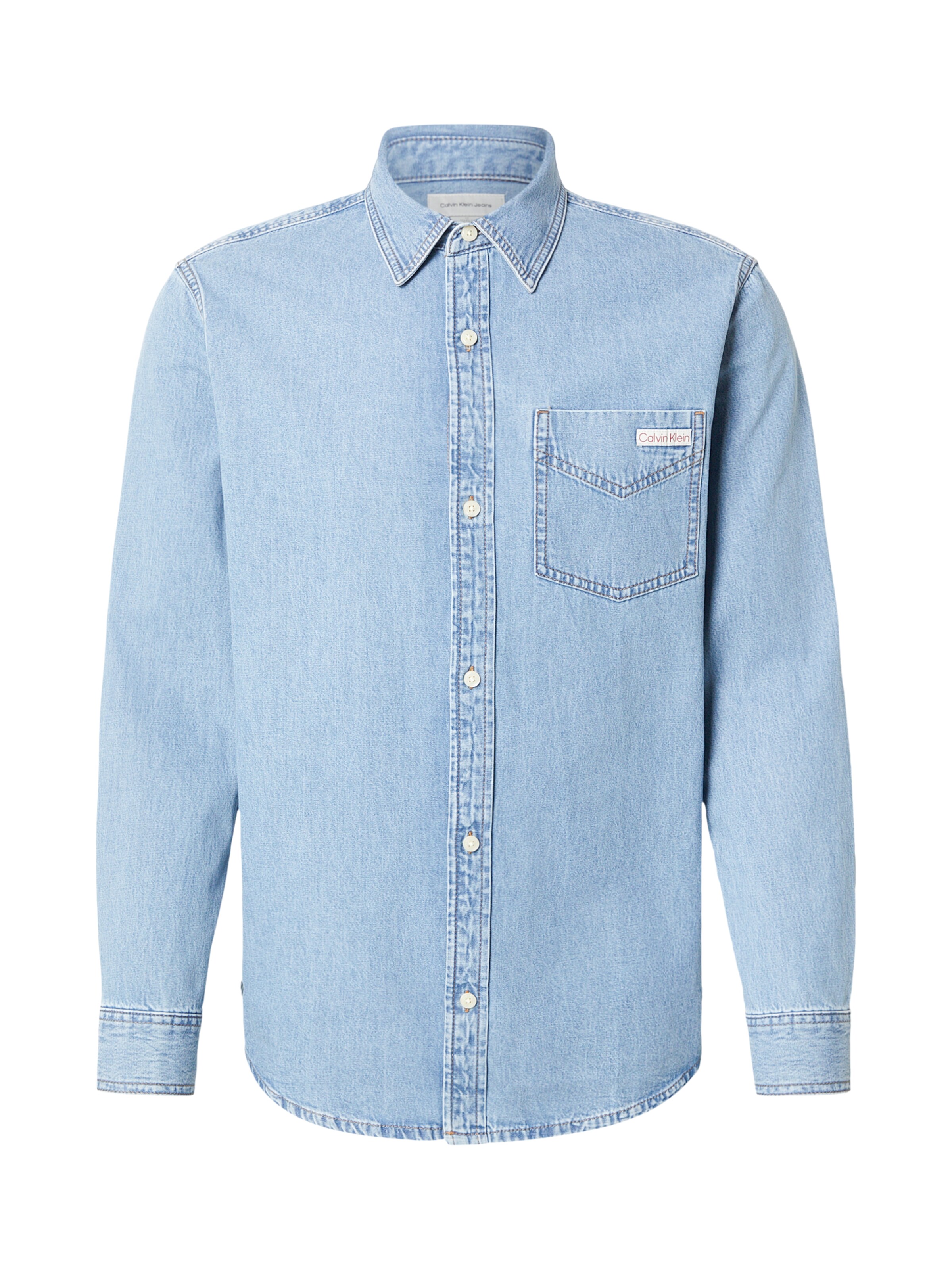 Calvin Klein Jeans Krekls 'ESSENTIAL CLASSIC', krāsa - zils džinss, Preces skats