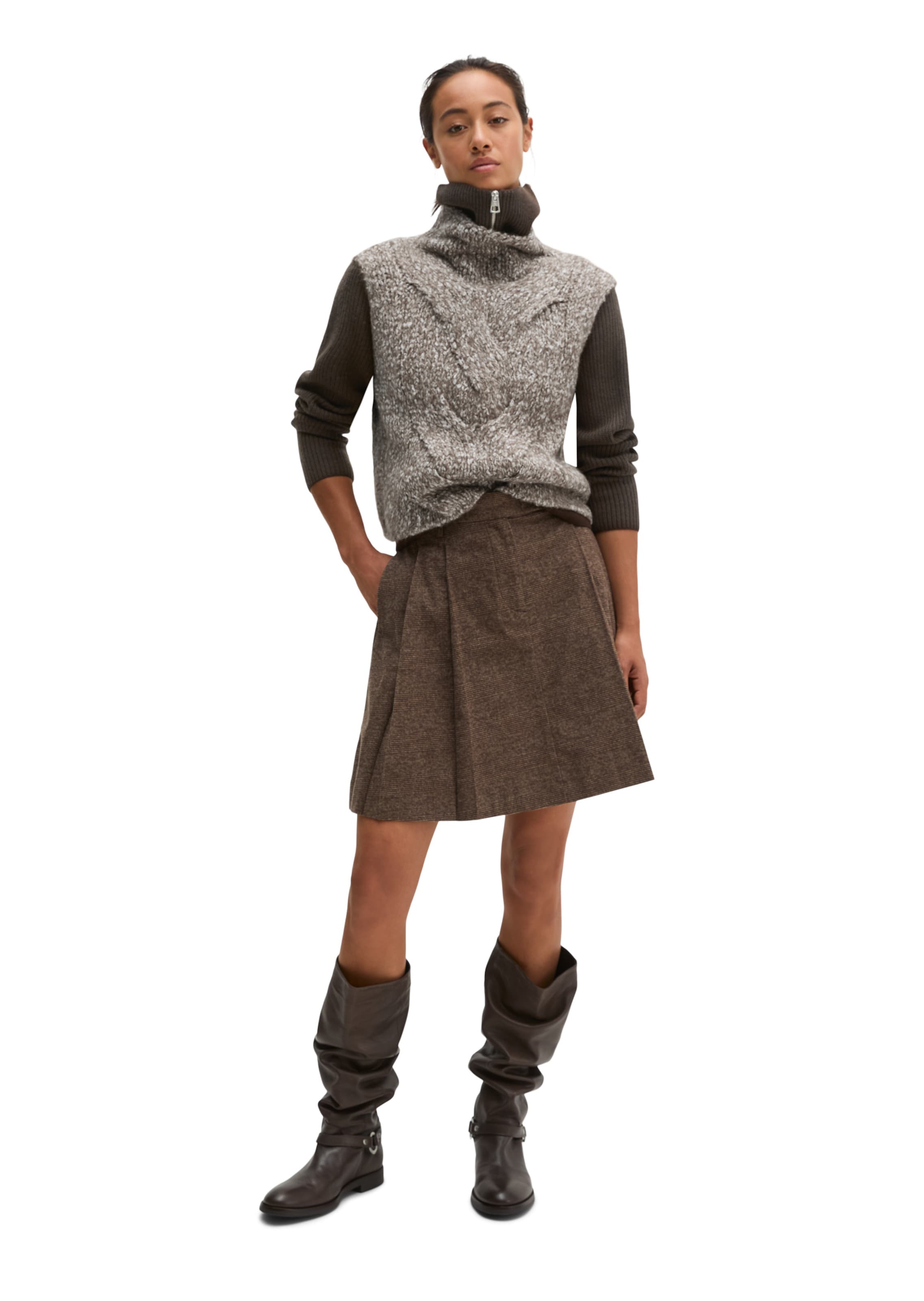 Marc O'Polo Sweater in Brown
