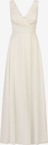 KraimodVečernja haljina - bijela boja: prednji dio