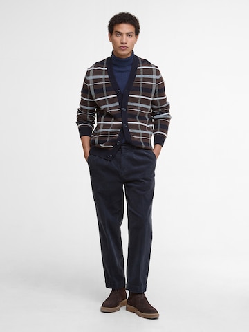 Vestes en maille 'Kane' Barbour en marron