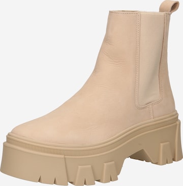 ABOUT YOU Chelsea Boots 'Aurelia' in Beige: front