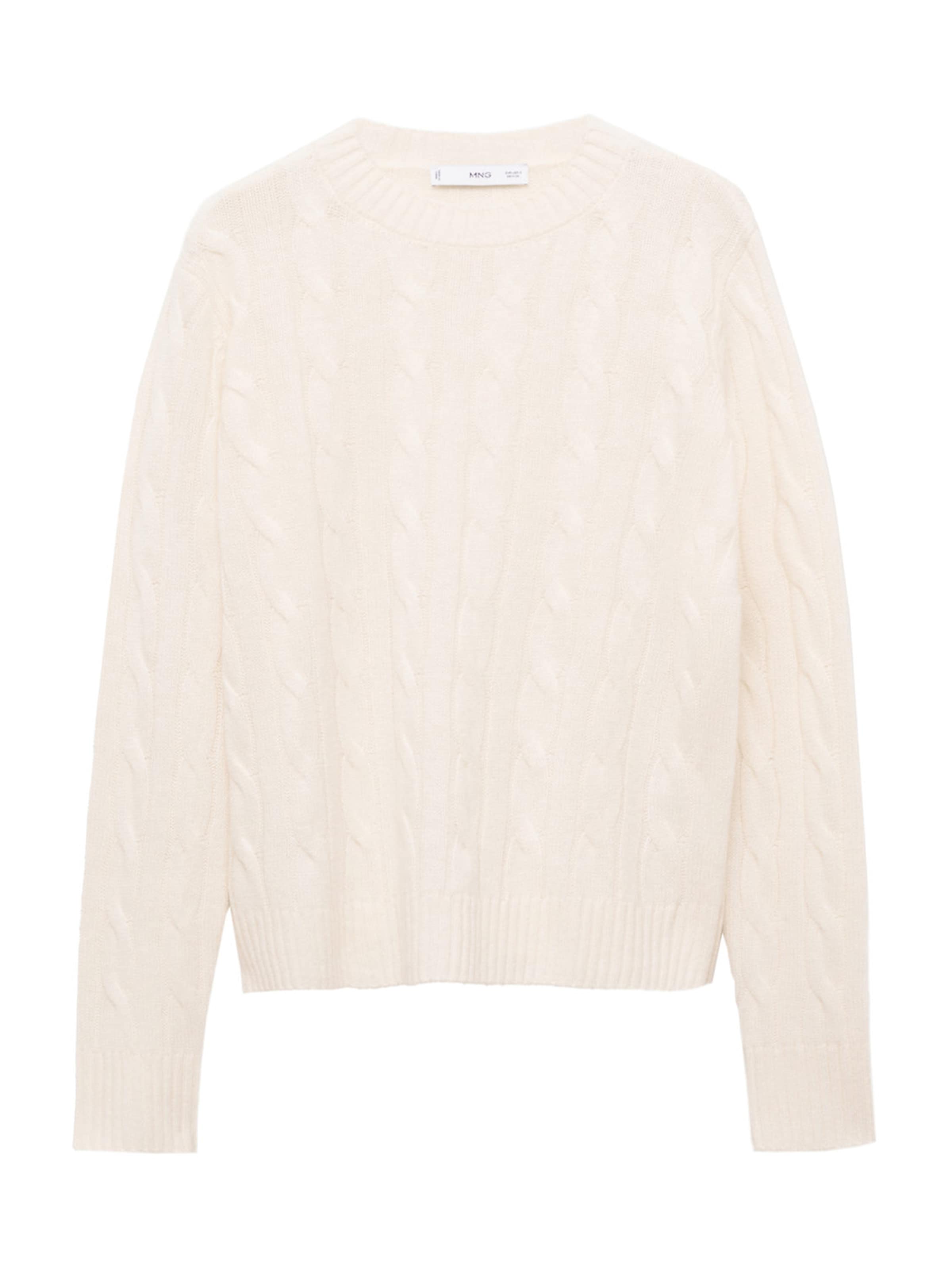 MANGO Pullover 'Zeus' in Beige: Vorderseite