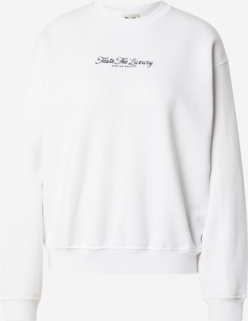 Sweat-shirt Kaotiko en blanc : devant
