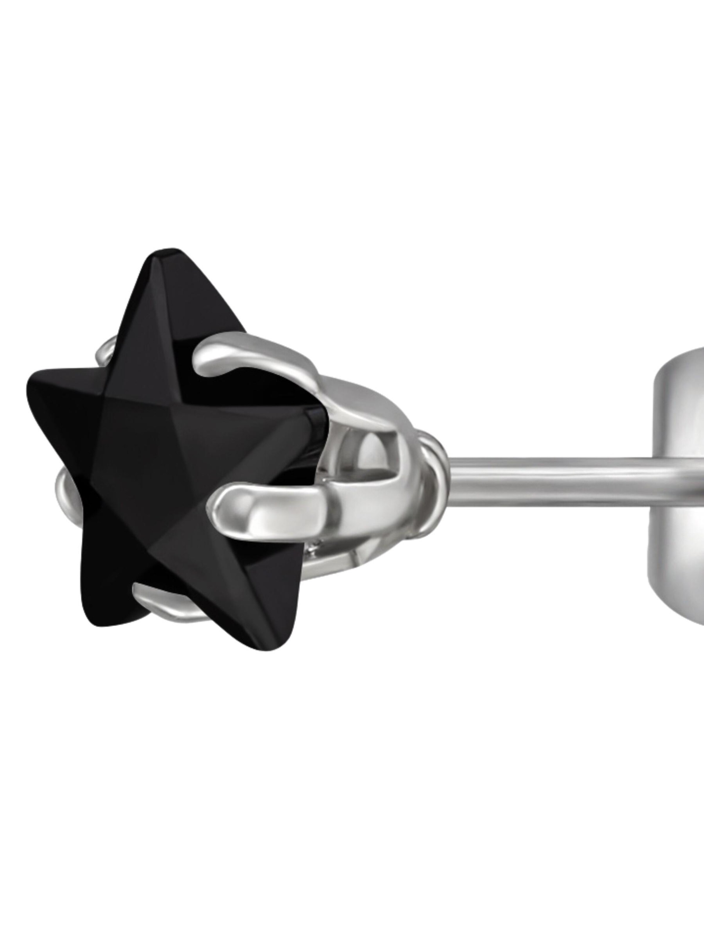 Maxte Earrings 'Stern' in Black