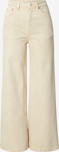 WEEKDAY Jean 'Ace Summer' en beige, Vue avec produit