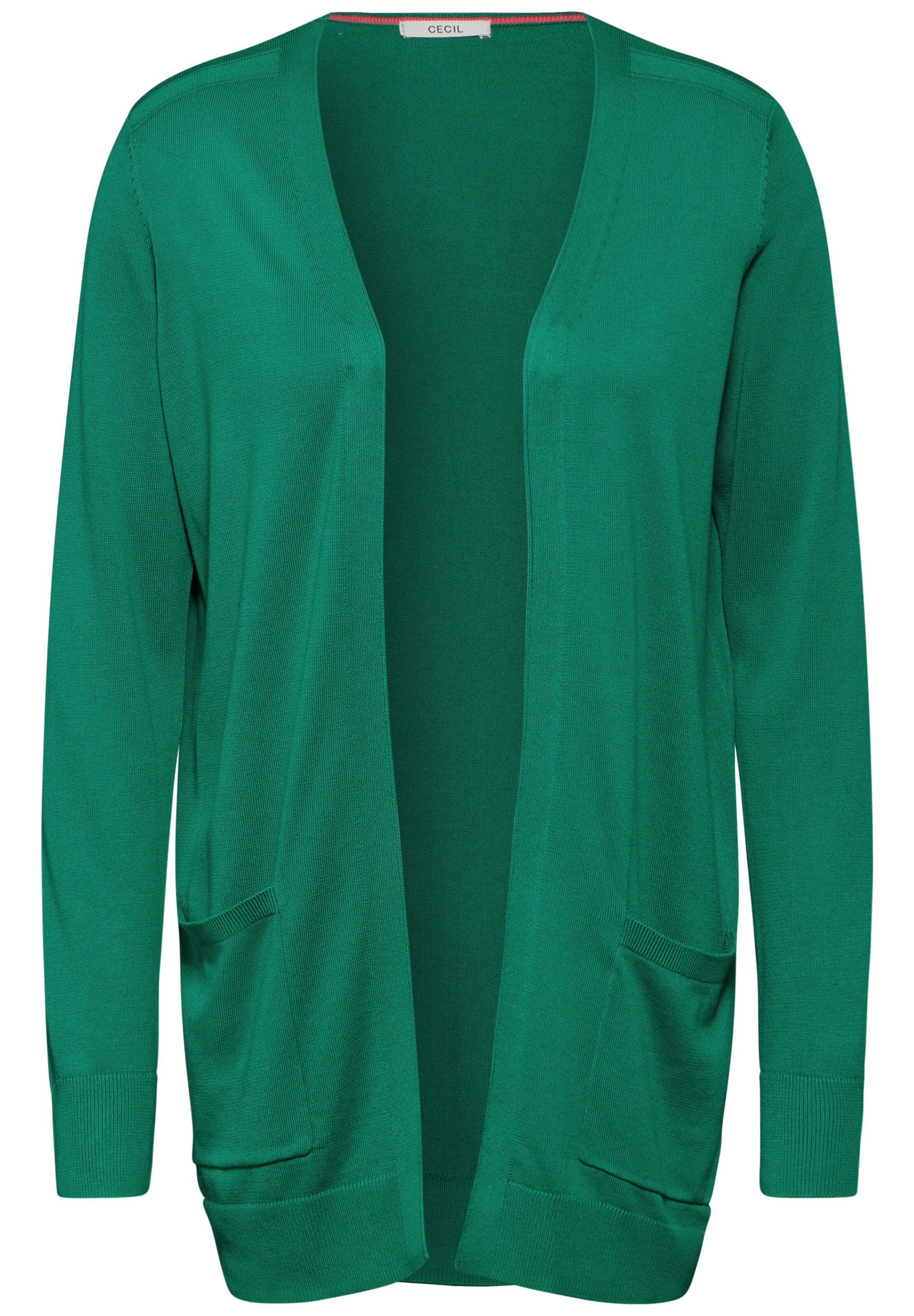 CECIL Strickjacke in Grün: Vorderseite