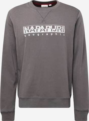 NAPAPIJRI Sweatshirt 'BAYS' i grå: framsida
