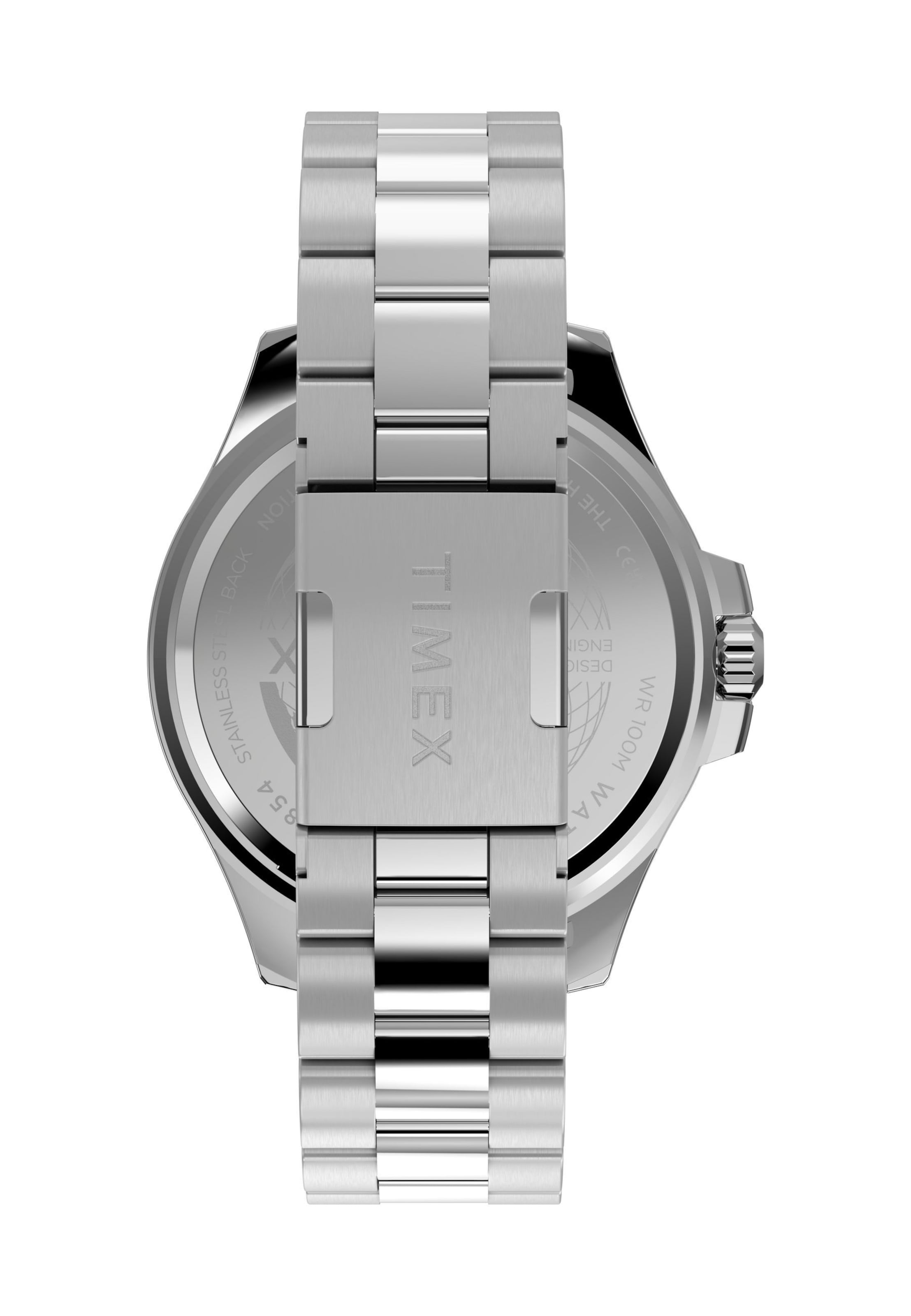 TIMEX Analogt ur i sølv