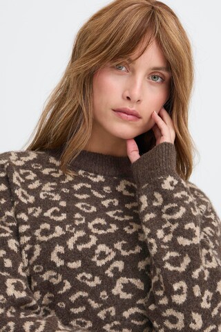 Pull-over 'PZARTHA' Pulz en marron