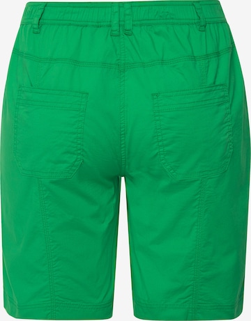 Ulla Popken Regular Pants in Green