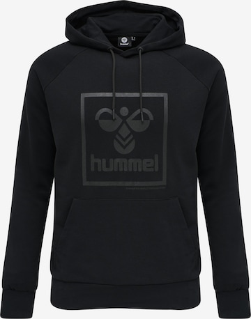 Hummel Sport sweatshirt 'HMLISAM' i svart: framsida
