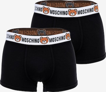 MOSCHINO Boxer shorts in Black: front