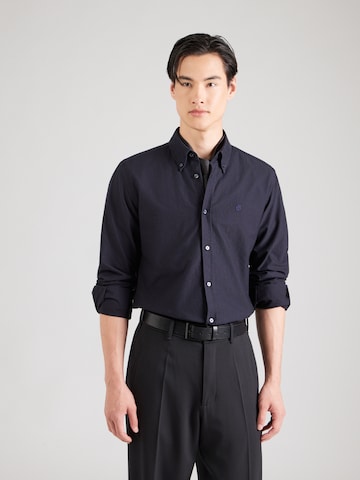 BOSS Regular fit Srajca 'ROAN' | modra barva: sprednja stran