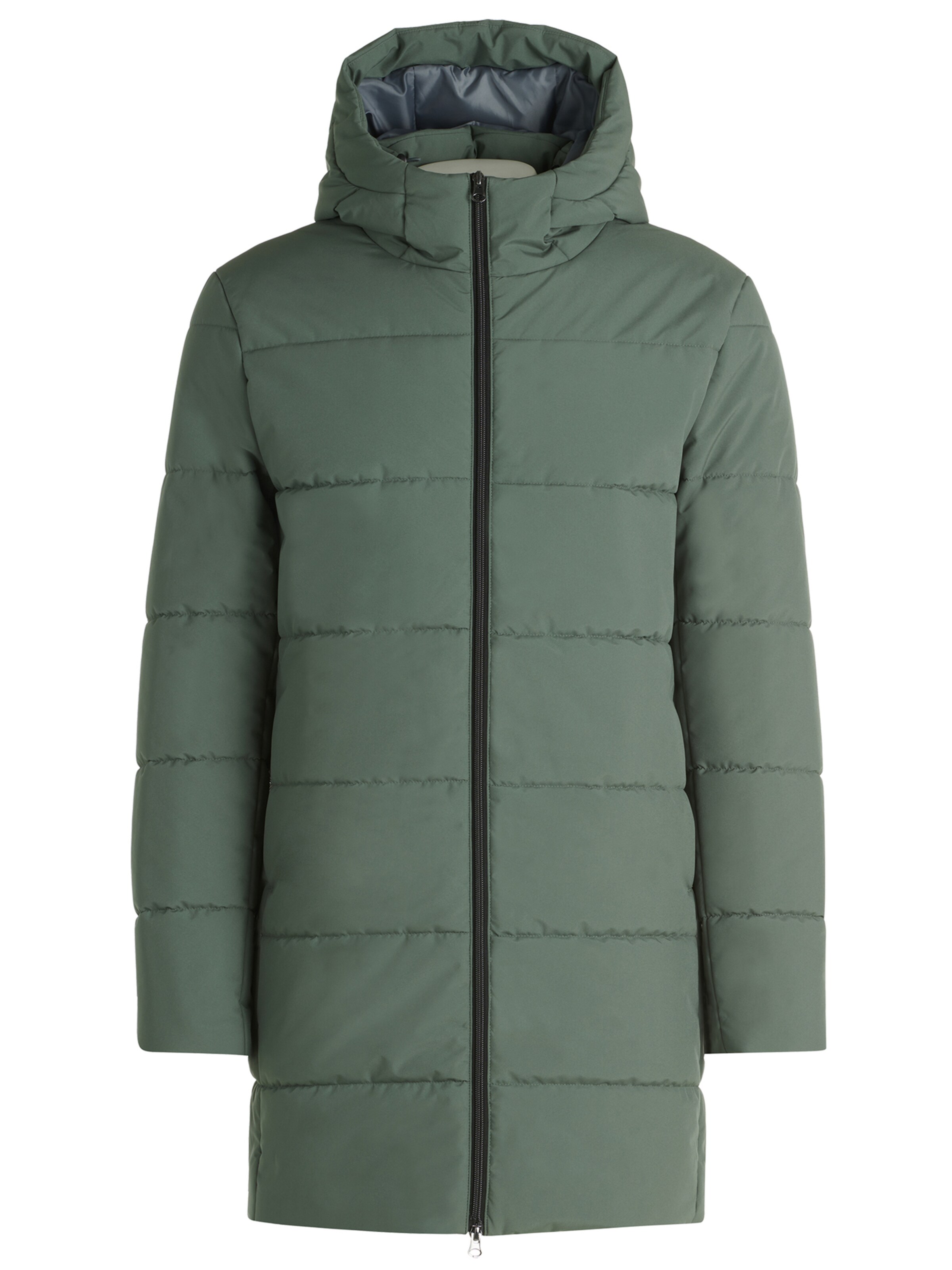 Giacca invernale di VOICE in verde: frontale