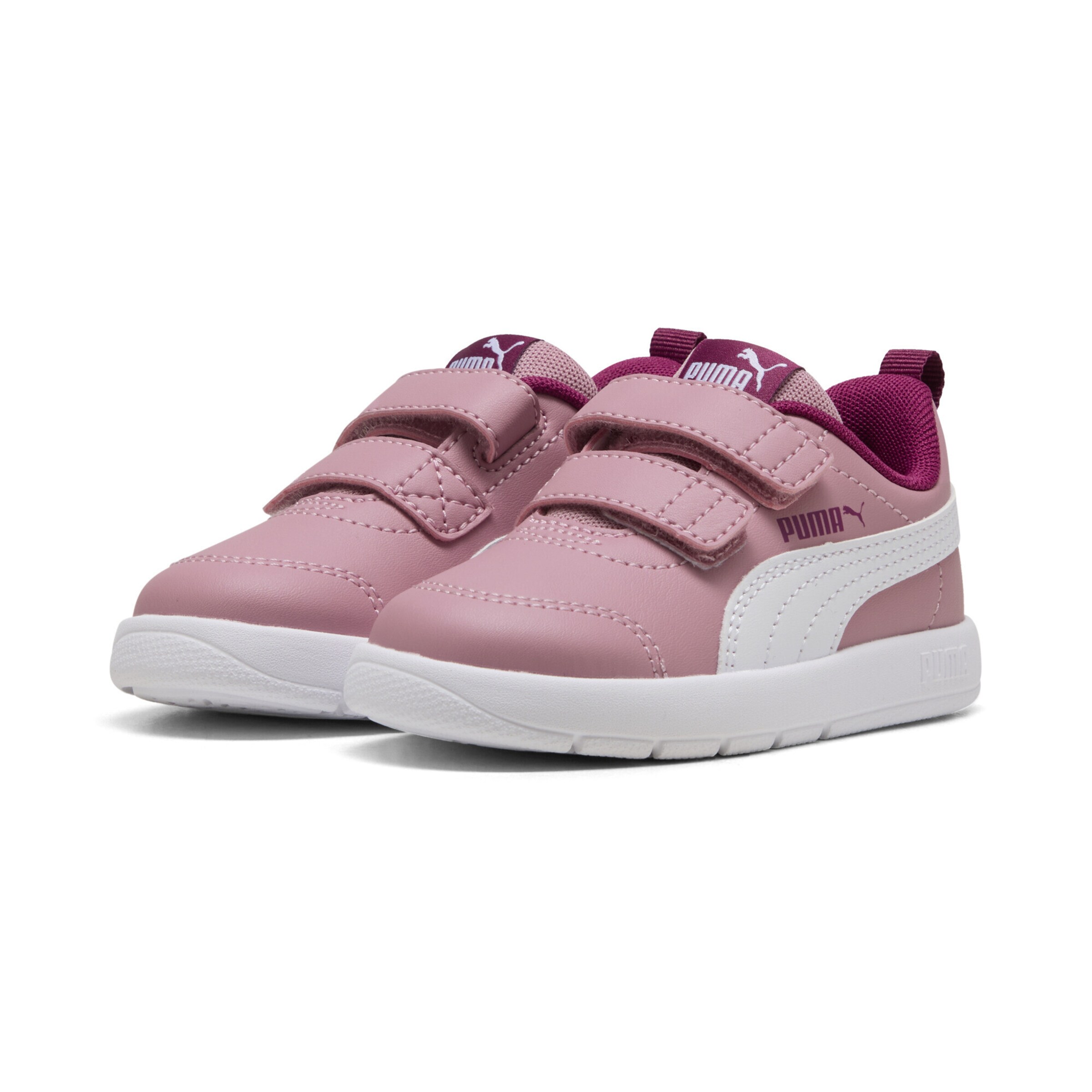 PUMA Sneakers 'Courtflex V3' in Roze