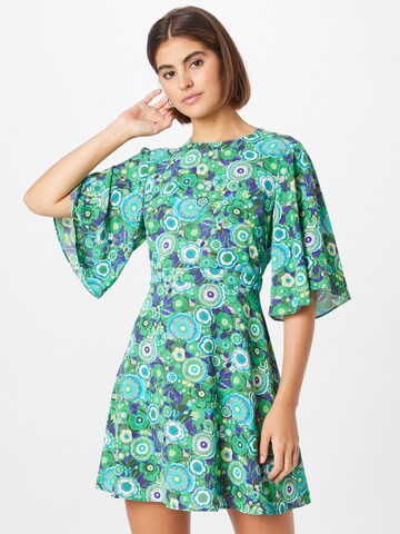 Traffic People - Vestido 'Misty' em verde: frente